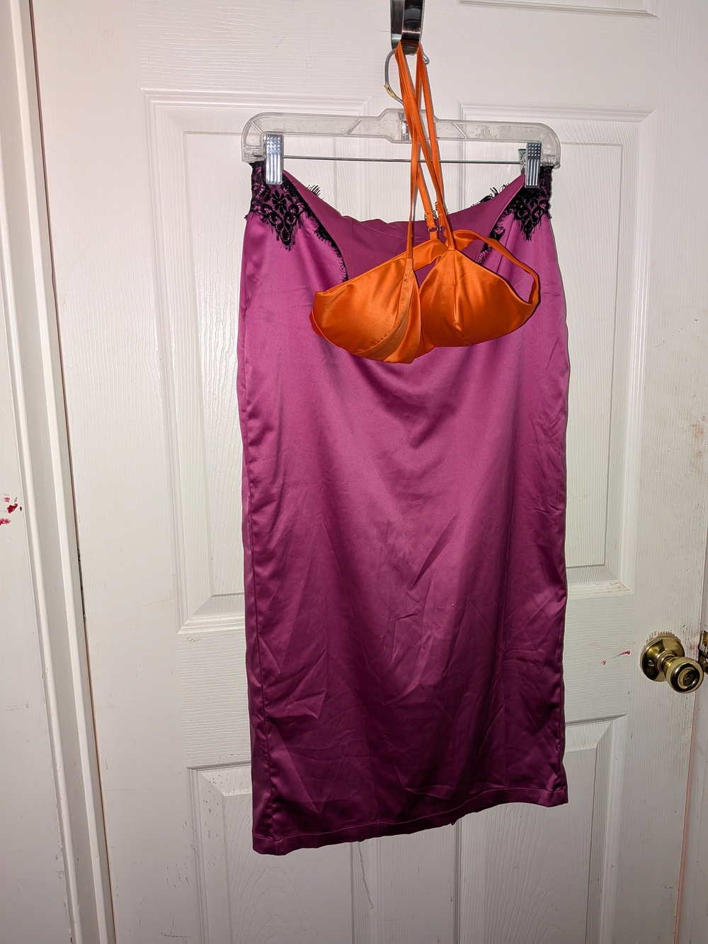 Fashion Nova Pink Lace-Trim Cutout Dress - Picture 3 of 4